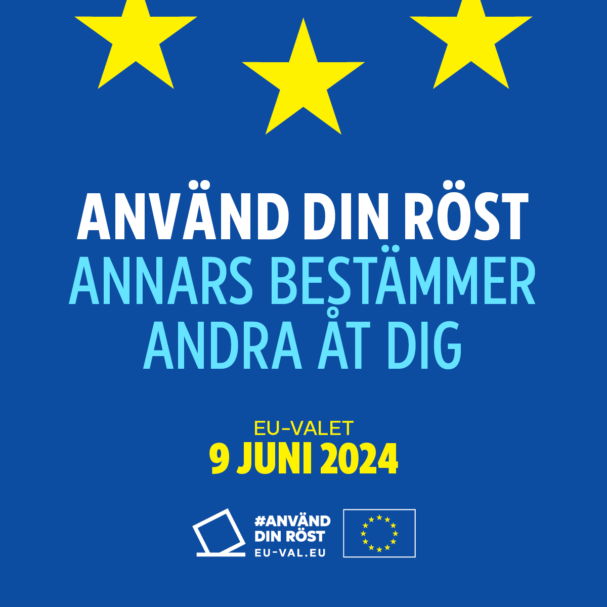 EU valg - din stemme tæller - EU dialog Malmö